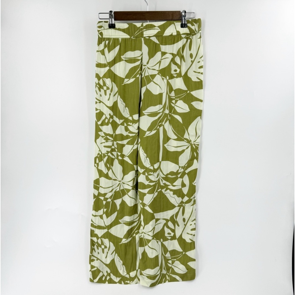 ✅ JOIE PULL ON TROPICAL/FLORAL WIDE LEG PANTS SIZE SMALL